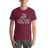 Golf Cart Racing Club Tee - countryclubdropouts