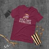 Golf Cart Racing Club Tee - countryclubdropouts