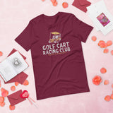 Golf Cart Racing Club Tee - countryclubdropouts