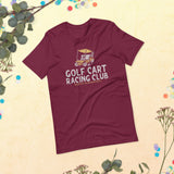 Golf Cart Racing Club Tee - countryclubdropouts