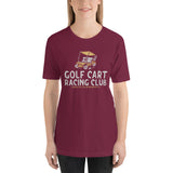 Golf Cart Racing Club Tee - countryclubdropouts