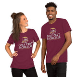 Golf Cart Racing Club Tee - countryclubdropouts