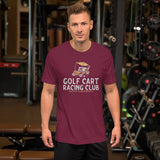 Golf Cart Racing Club Tee - countryclubdropouts