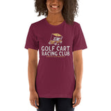 Golf Cart Racing Club Tee - countryclubdropouts