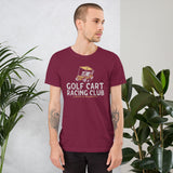 Golf Cart Racing Club Tee - countryclubdropouts