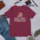 Golf Cart Racing Club Tee - countryclubdropouts