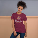 Golf Cart Racing Club Tee - countryclubdropouts