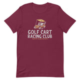 Golf Cart Racing Club Tee - countryclubdropouts