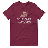 Golf Cart Racing Club Tee - countryclubdropouts